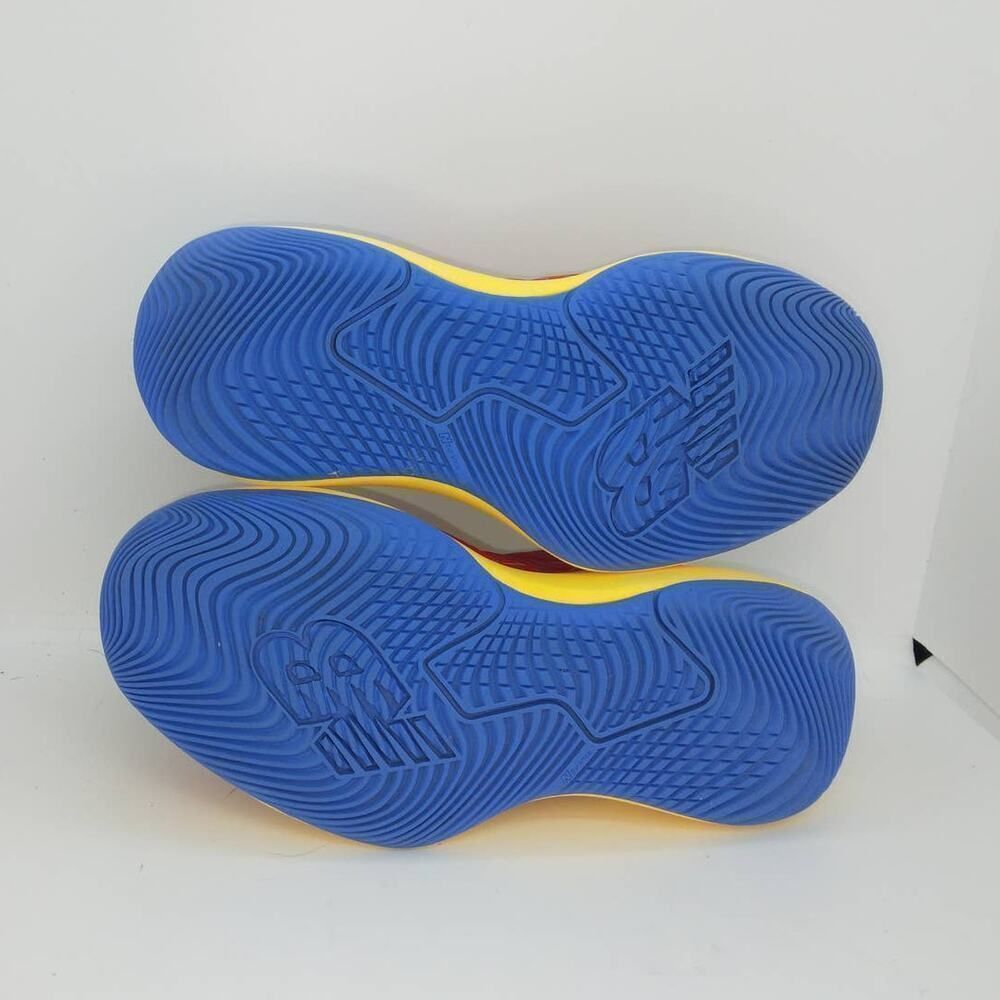New Balance 696v4 Girl's Blue/Red/Yellow Tennis Sneakers - Size: 4.5 - Picture 5 of 6